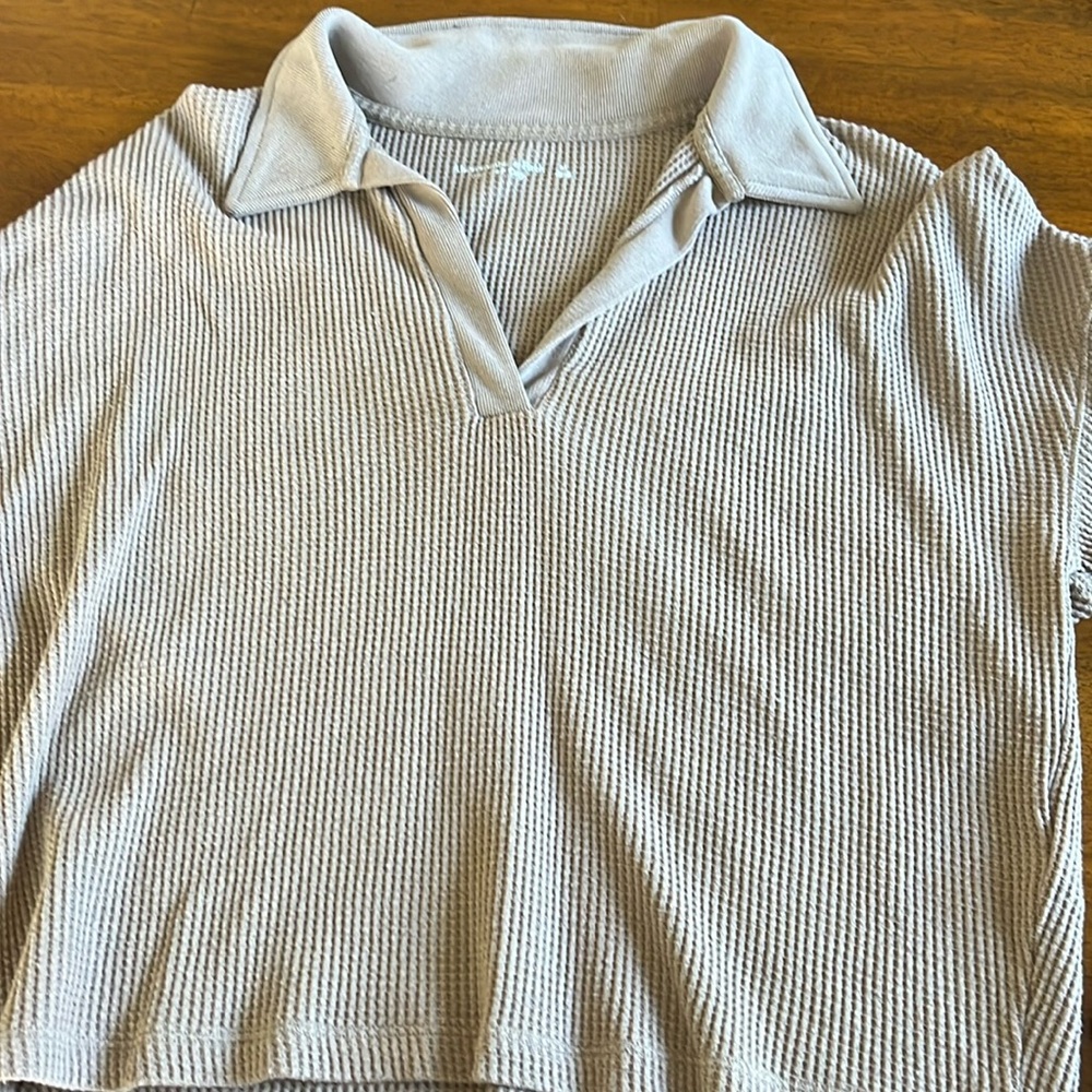 Abercrombie &Fitch-long sleeve-waffle